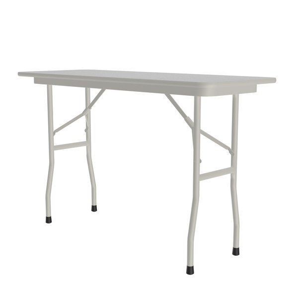 Correll CF Melamine Folding Tables 18x48 Gray Granite CF1848M-15